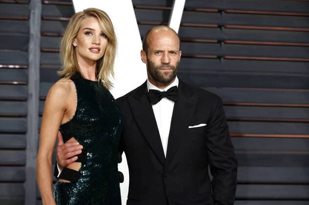 Rosie Huntington-Whiteley and Jason Statham attending the Vanity Fair Oscar Party 2015 on February 22, 2015 in Beverly Hills, California. Foto:xD.xBedrosianx xFuturexImage