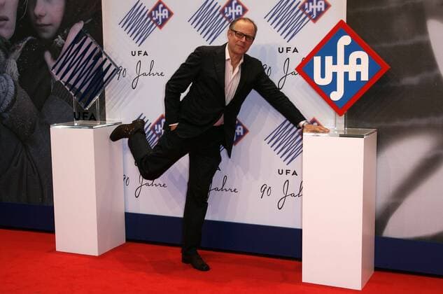 90 Years UFA - Celebration of a jubilee - Berlin Axel Milberg attends the celebration of a jubilee 90 YEARS UFA at Bertelsmann representation. Berlin 23.08.2007.