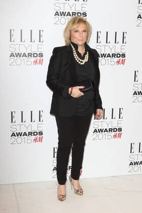 2015 Elle Style Awards London. UK. Jennifer Saunders at the 2015 Elle Style Awards, Sky Garden, 20 Fenchurch Street, London . 24th February 2015. LMK73-50555-250215 