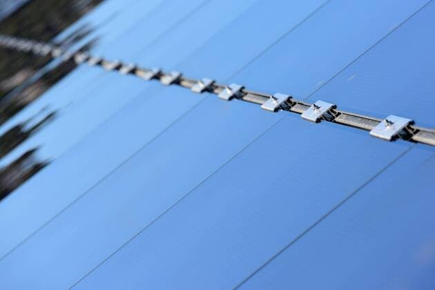IMAGO Nature: Unsere Erde, Energiequellen, Photovoltaik Photovoltaic power plants Stankovci 19.01.2015., Croatia, Stankovci - Photovoltaic power plants Stankovci in the economic zone of Novi Stankovci.  DinoxStanin PIXSELL