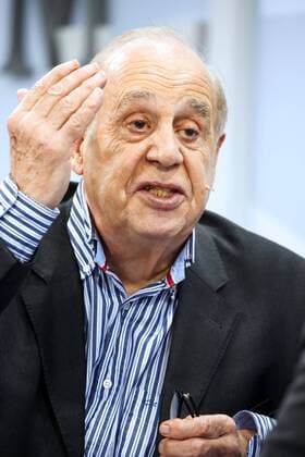 Leipziger Buchmesse 2015. Autor Jean Ziegler präsentiert sein Buch Ändere die Welt! im Rahmen der Leipziger Buchmesse 2015 am 14.03.2015 in Leipzig.