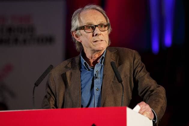 March 17, 2015 - London, London, UK - LONDON, UK. Ken Loach delivering a speech during Homes for Britain rally at Methodist Central Hall in London on Tuesday, 17 March 2015. London UK  - ZUMAl94_