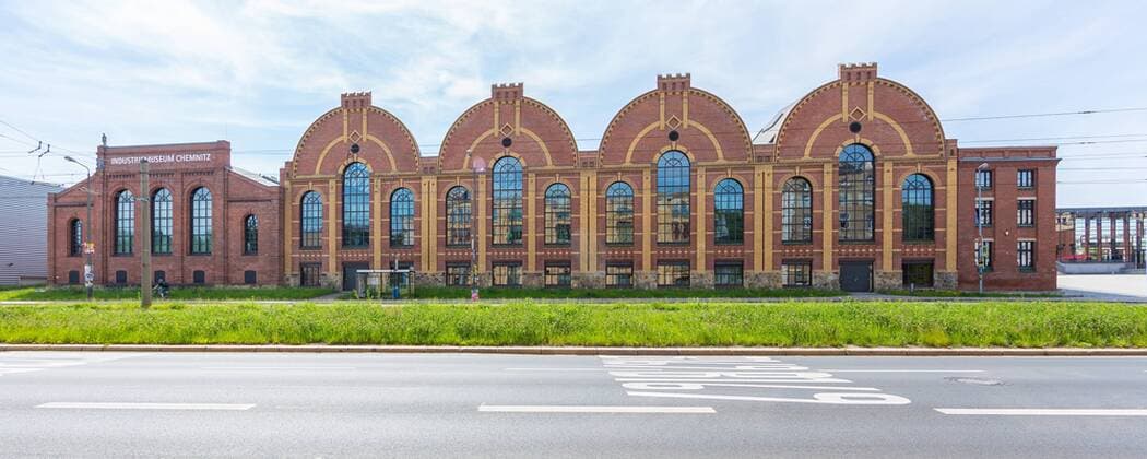 Außenansicht Industriemuseum Chemnitz, Sachsen, Deutschland