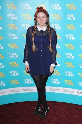 English actress Jessie Cave is pictured attending the Into Film Awards at Empire Leicester Square in London. MARCH 24th 2015  PTYx15911