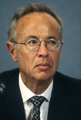 June 4, 1997 - Washington, District of Columbia, United States of America - CEO of Intel Corporation Andrew Grove during a technology event at the National Press Club June 4, 1997 in Washington, DC. Washington United States of America - ZUMAe02_