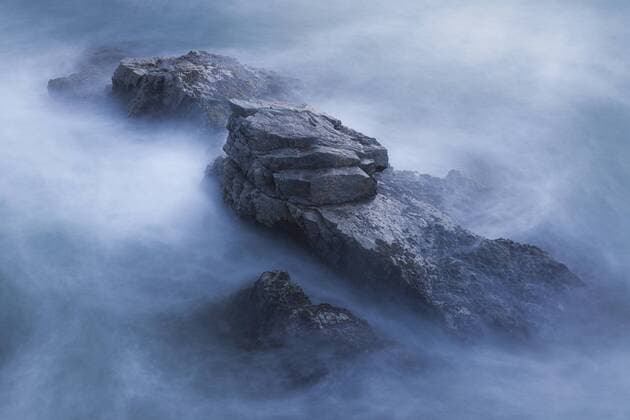 Felsküste, Big Sur, Kalifornien, USA