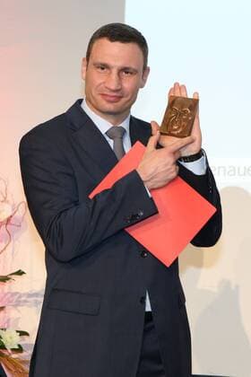 Dr. Vitali Klitschko (Oberbuergermeister der Stadt Kiew) Verleihung des Konrad-Adenauer-Preises der Stadt Koeln, 23.04.2015, Foto: Schueler Eibner EP_JSE