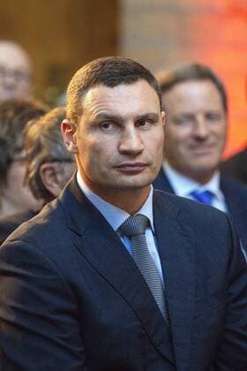 Vitali Klitschko bei der Verleihung vom Konrad-Adenauer-Preis an Vitali Klitschko mit Eintragung ins Goldene Buch der Stadt Köln im Rathaus. Köln, 23.04.2015 Foto:xC.xHardtx xFuturexImage