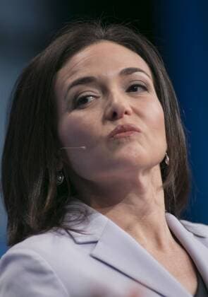 April 27, 2015 - Beverly Hills, California, U.S - Moderator, Sheryl Sandberg, Chief Operating Officer, Facebook; Founder, LeanIn.Org during the 2015 Milken Institute Global Conference held Monday April 27, 2015 at the Beverly Hilton Hotel in Beverly Hills, California. Beverly Hills U.S. - ZUMAp124