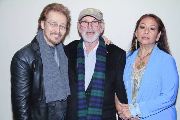 April 26, 2015 - Ny, NY, U.S. - NY NY April 27, 2015 ;.The original cast of Jesus Christ Superstar attend a reunion Q and A session and Screening of the film at The Beekman Theater on April 27, 2015 .Ted Neeley, Norman Jewison and.Yvonne Elliman Ny U.S. - ZUMAs49_