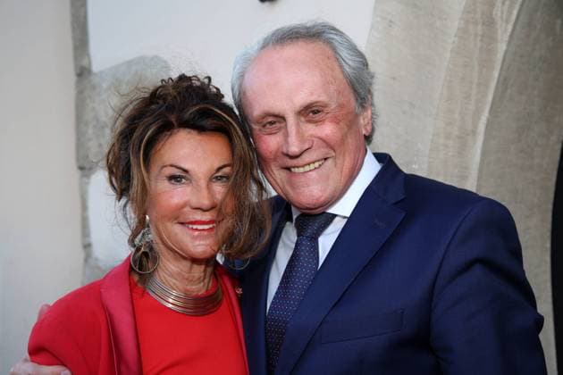 Brigitte Bierlein beim Vortrag 1945-2015: Historische Lektionen und politische Herausforderungen für Deutschland und Österreich von Norbert Lammert im Festsaal der Raiffeisenbank. Klosterneuburg, 27.04.2015 Foto:xF.xJ.xMorgenbesserx xFuturexImage