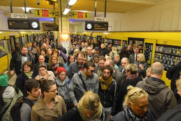 U-Bahnhof, Friedrichstrasse, Mitte, Berlin, Deutschland U-Bahnhof Friedrichstrasse Mitte Berlin Deutschland
