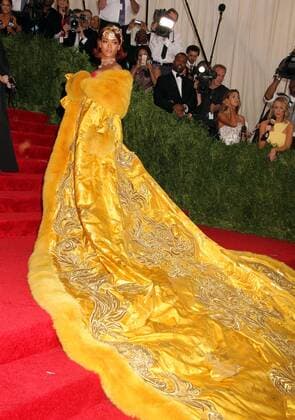 May 4, 2015 - New York, New York, U.S. - RIHANNA attends the Costume Institute Benefit gala celebrating the opening of the new exhibit of China: Through the Looking Glass held at The Metropolitan Museum of Art (Met). New York U.S. - ZUMAk03_