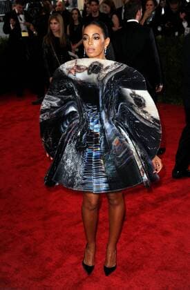 May 4, 2015 - New York, NY, United States - Solange Knowles arriving at the Costume Institute Benefit Gala celebrating the opening of China: Through the Looking Glass at the Metropolitan Museum of Art on May 4 2015 in New York City New York United States  - ZUMAny1_