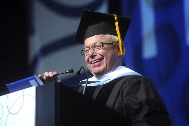 Daniel Libeskind bei der Verleihung der Ehrendoktorwürde des Fashion Institute of Technology im Jacob K. Javits Convention Center. New York, 21.05.2015 Foto:xD.xVanxTinex xFuturexImage