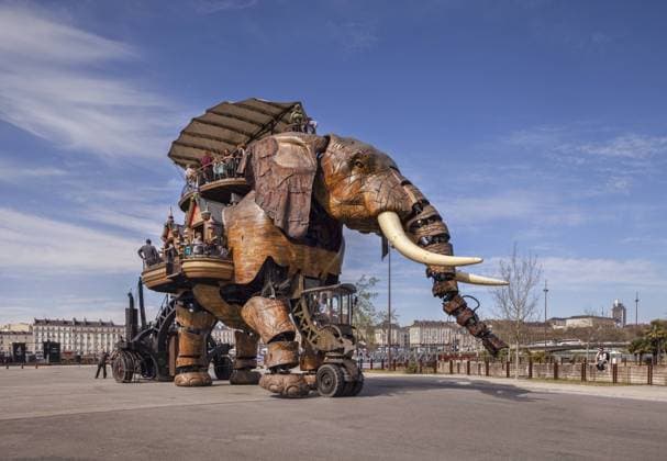  Der Große Elefant von Nantes, Loire-Atlantique, Frankreich, Europa Copyright: imageBROKER/LindaxMcKie ibllmc04142004.jpg