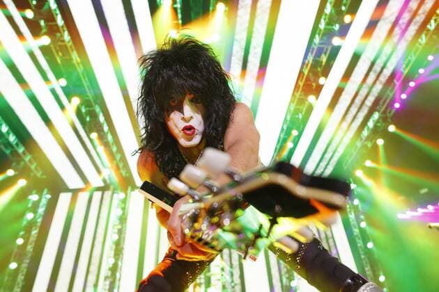 Paul Stanley of U.S. rock band Kiss performs during a concert at the O2 Arena in Prague, Czech Republic, on Monday, June 8, 2015. (CTKxPhoto MichalxOkla) CTKPhotoF201506081425301 