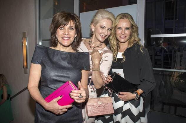 Birgit Schrowange, Desiree Nick und Katja Burkard bei der Bertelsmann Party 2015 in der Bertelsmann Repräsentanz. Berlin, 18.06.2015 Foto:xK.xWernerx xFuturexImage