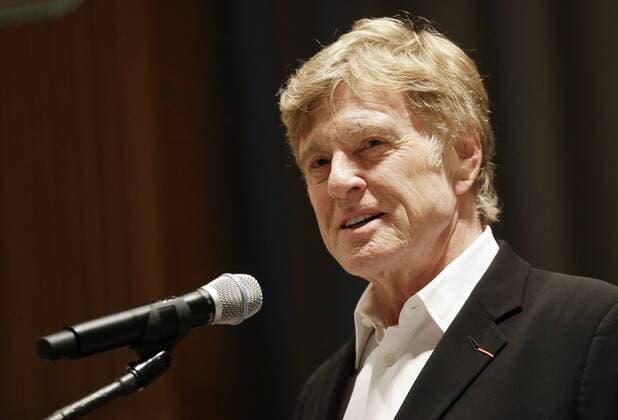 Robert Redford speaks on climate change before the President of the General Assembly of the United Nations and Parley For The Oceans Launch Event at UN Headquarters in New York City on June 29, 2015.  NYP20150629103 JOHNxANGELILLO