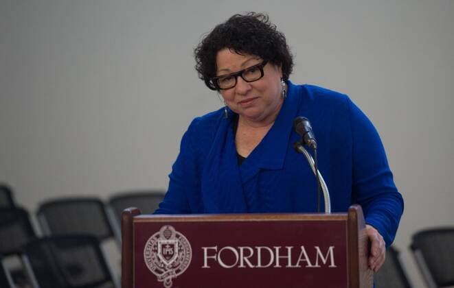 July 23, 2015 - New York, NY, U.S. - U.S. Supreme Court Associate Justice SONIA SOTOMAYOR attends Bronx Children Museum s Dream Big Day , Rose Hill Campus, Fordham University, Thursday July 23, 2015. New York U.S. - ZUMAb09_