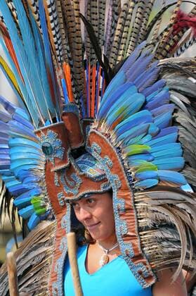 Mexico, Mexico City. Folklore dancer  WojtkowskixCezary bew1A41EF8