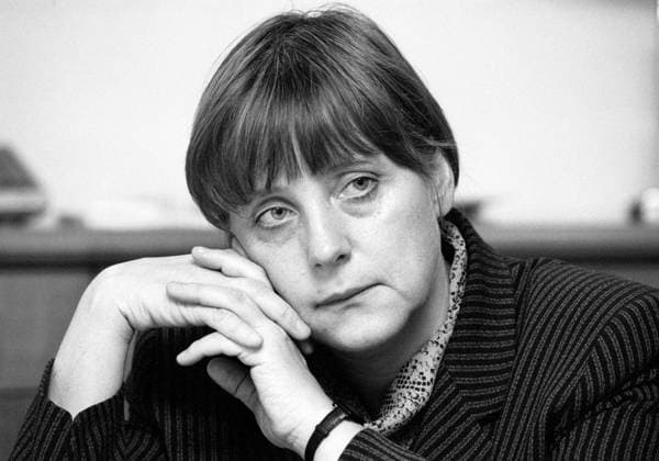 Bundesumweltministerin Angela MERKEL , CDU , im Dezember 1996 Angela MERKEL , CDU , Minister for the Environment , in December 1996
