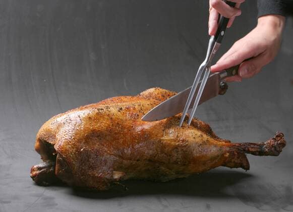 Food, Essen, Lebensmittel, Gans, Gänsebraten, Weihnachtsgans, Foto: localpic