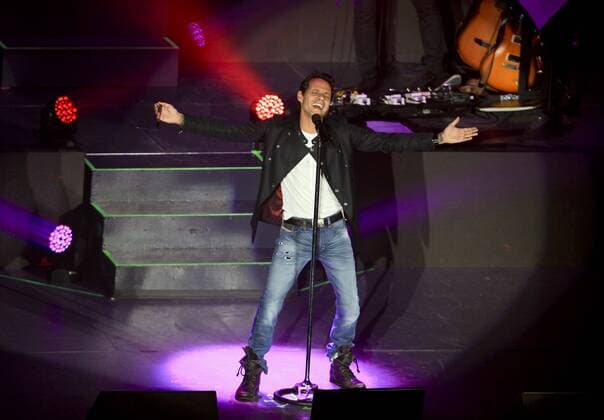 Aug. 25, 2015 - Mexico - E25081517.JPG.MÃ‰XICO, D.F.- Music Música-Anthony.- El cantante puertorriqueño Marc Anthony, durante su presentación este martes 25 de agosto de 2015, en el Auditorio Nacional. Foto: Agencia EL UNIVERSAL Ramón Romero RCC. Mexico  - ZUMAu78_