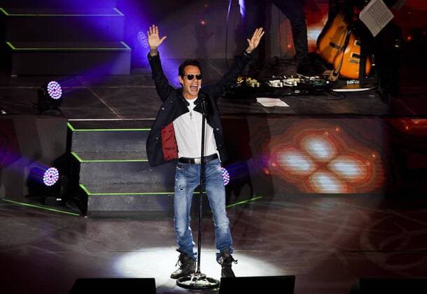 Aug. 25, 2015 - Mexico - E25081516.JPG.MÃ‰XICO, D.F.- Music Música-Anthony.- El cantante puertorriqueño Marc Anthony, durante su presentación este martes 25 de agosto de 2015, en el Auditorio Nacional. Foto: Agencia EL UNIVERSAL Ramón Romero RCC. Mexico  - ZUMAu78_
