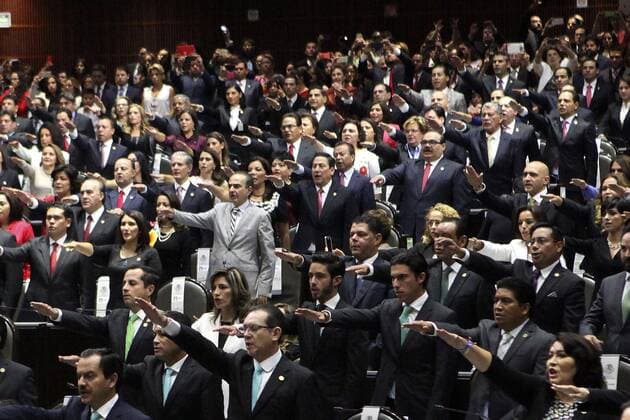 POLITIK Mexiko: Parlamentssitzung Aug. 29, 2015 - Mexico - G29081513. JPG.MEXICO, D.F. Konstituierende Sitzung des 63. mexikanischen Parlaments - Abgeordentenkammer - La 63 Legislatura de la Camara de Diputados es instalada el sabado 29 de agosto de 2015 en el Palacio Legislativo de San Lazaro. Los legisladores comenzaran labores el proximo 1 de septiembre.  - ZUMAu78_