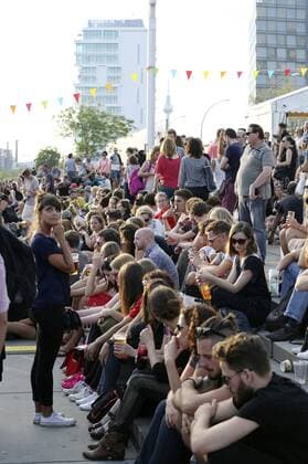 Impressionen von den East Side Music Days 2015 an der East Side Gallery. Berlin, 29.08.2015 Foto:xS.xGabschx xFuturexImage