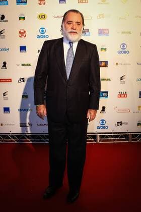 RIO DE JANEIRO, Brazil - 01 09 2015: BIG BRAZILIAN CINEMA AWARD 2015 - Tony Ramos during the fourteenth edition of the Brazilian Film Grand Prize, sponsored by the Brazilian Film Academy.  Andr?xHorta