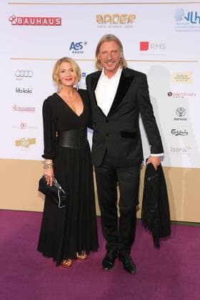 Frank Otto und seine Ehefrau Stefanie Volkmer bei der Verleihung Deutscher Radiopreis 2015 am 03.09.2015 in Hamburg Deutscher Radiopreis 2015 in Hamburg 