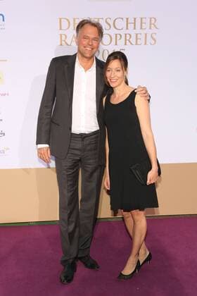Johanna Wokalek und ihr Ehemann Thomas Hengelbrock bei der Verleihung Deutscher Radiopreis 2015 am 03.09.2015 in Hamburg Deutscher Radiopreis 2015 in Hamburg 