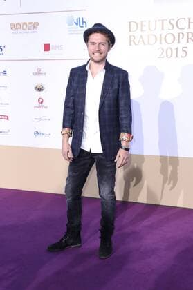 Johannes Oerding bei der Verleihung vom Deutschen Radiopreis 2015 im Schuppen 52. Hamburg, 03.09.2015 Foto:xU.xGlockmannx xFuturexImage