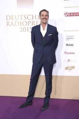 Max von Thun bei der Verleihung vom Deutschen Radiopreis 2015 im Schuppen 52. Hamburg, 03.09.2015 Foto:xU.xGlockmannx xFuturexImage