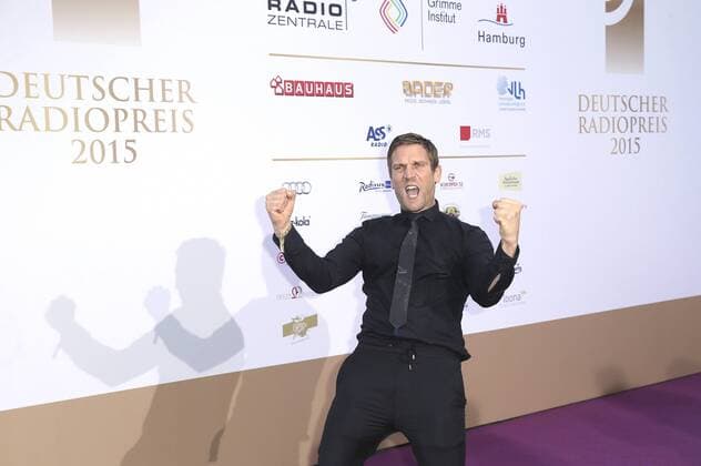 Peer Kusmagk bei der Verleihung vom Deutschen Radiopreis 2015 im Schuppen 52. Hamburg, 03.09.2015 Foto:xU.xGlockmannx xFuturexImage