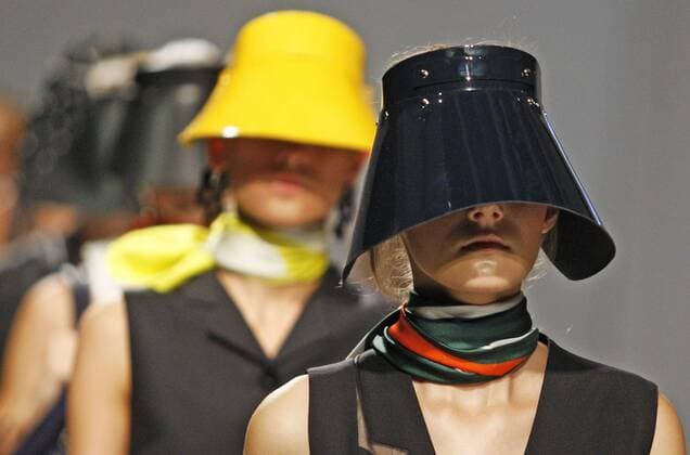 Sept. 5, 2015 - Kiev, Ukraine - A model presents a creation by Ukrainian designer THEO during the Mercedes-Benz Kiev Fashion Days in Kiev,Ukraine,05 September 2015. The event presents Spring Summer 2016 collections by Ukrainian and international designers from 3 to 6 September. Kiev Ukraine - ZUMAg194