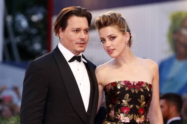Johnny Depp and Amber Heard attending the The Danish Girl premiere at the 72nd Venice International Film Festival on September 05, 2015 Foto:xD.xBedrosianx xFuturexImage