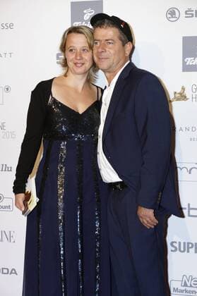 Michael Hirte mit Gattin Jacqueline bei der Verleihung der 21. Goldenen Henne 2015 im Velodrom. Berlin, 05.09.2015 Foto:xJ.xQuinternx xFuturexImage