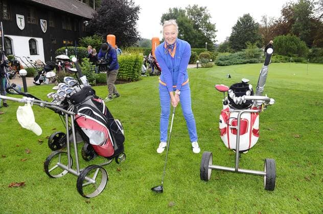 Prinzessin Uschi zu Hohenlohe 21. Tabaluga Golf Cup 2015 Benefiz, Charity Golf Golfclub Golfclub Tutzing b. München 05.September 2015