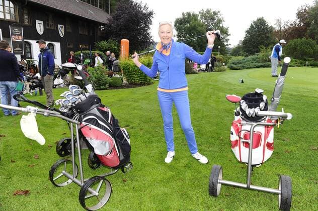 Prinzessin Uschi zu Hohenlohe 21. Tabaluga Golf Cup 2015 Benefiz, Charity Golf Golfclub Golfclub Tutzing b. München 05.September 2015