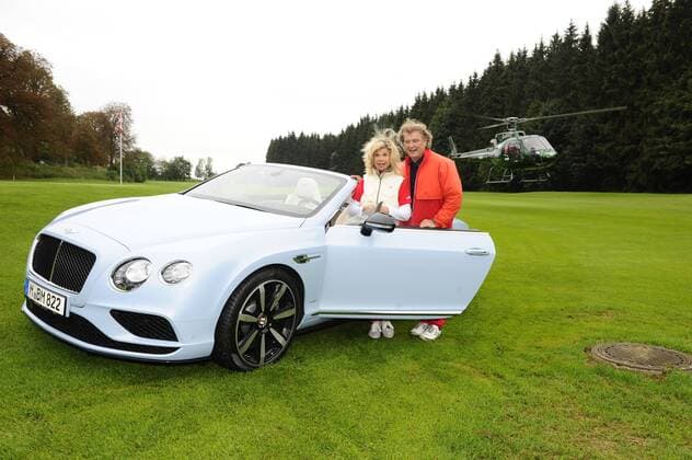 Marianne und Michael 21. Tabaluga Golf Cup 2015 Benefiz, Charity Golf Golfclub Golfclub Tutzing b. München 05.September 2015