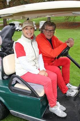 Marianne und Michael Hartl, Tabaluga Golf Cup in Tutzing am 05.09.2015