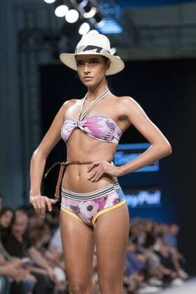 Sept. 7, 2015 - Madrid, Spain - Model Rocio Crusset attends Bloomer&Bikini Fashion Show at Cristal Palace on September 7, 2015 in Madrid, Spain. Madrid Spain  - ZUMAn230