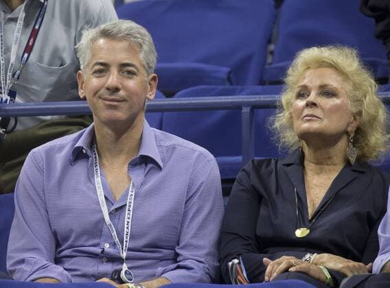 Sept. 8, 2015 - Flushing Meadows, New York, U.S - Bill Ackman and Candice Bergen attend the match between Serena Williams and Venus Williams on Day Nine of the 2015 US Open at the USTA Billie Jean King National Tennis Center on Tuesday September 8, 2015 in the Flushing neighborhood of the Queens borough of New York City. Flushing Meadows U.S. - ZUMAp124