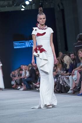 Sept. 8, 2015 - Madrid, Madrid, Spain - Parade of Lorena de Dios, MFShow Women fashion show in Madrid, Spain, on September 8, 2015. Madrid Spain  - ZUMAn230