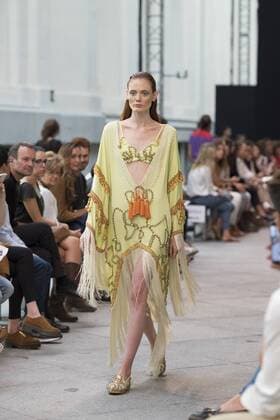 Sept. 9, 2015 - Madrid, Madrid, Spain - Parade of Duyos MFShow Women fashion show in Madrid, Spain, on September 9, 2015 Madrid Spain  - ZUMAn230