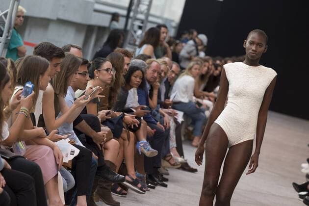Sept. 9, 2015 - Madrid, Madrid, Spain - Parade of Duyos MFShow Women fashion show in Madrid, Spain, on September 9, 2015 Madrid Spain  - ZUMAn230