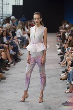 Sept. 9, 2015 - Madrid, Madrid, Spain - Parade of Duyos MFShow Women fashion show in Madrid, Spain, on September 9, 2015 Madrid Spain  - ZUMAn230